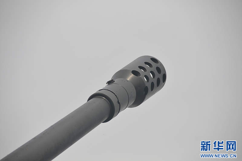 高清:中国预备役部队59式57毫米高射炮特写(2