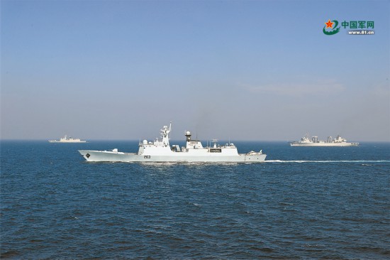 中巴“海洋卫士-3”海上联演 双方参演舰
